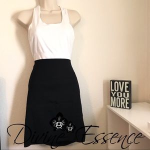 Simple Black Bandage Skirt